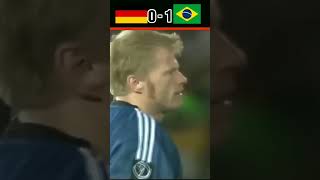 Germany vs Brazil Final FIFA World Cup 2002 #shorts #football