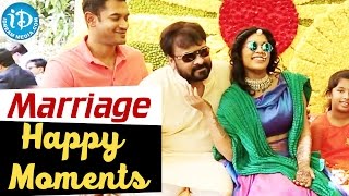Chiranjeevi's Daughter Srija Marriage - Happy Moments || iDream Filmnagar