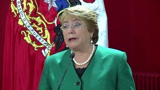 Bachelet anuncia nuevo gabinete