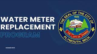 Water Meter Replacement Program Sign Up