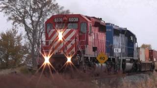 CP 153 west towards Tilbury. Oct 26 2010