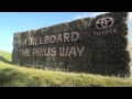 Toyota Prius: The billboards that came from nature and went back to nature
