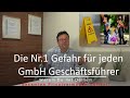 Die Nr.1 Gefahr für jeden GmbH Geschäftsführer! Warum Du mit Deinem gesamten Privatvermögen haftest.