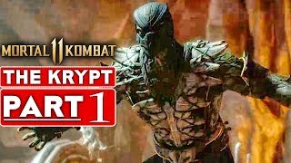 MORTAL KOMBAT 11 KRYPT Gameplay Walkthrough Part 1 Ermac, Reptile & Kenshi - No Commentary