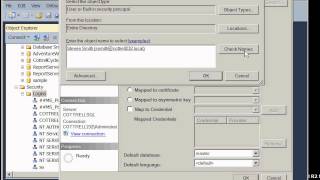 SQL Server 2012 Create User from Domain