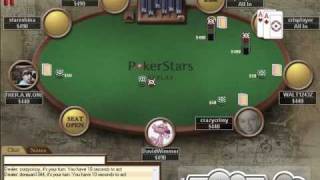 AA vs KQ Pokerstars is 100% rigged