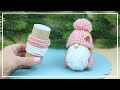 Amazing Gnome made of Yarn and Cardboard Sleeve 🎄 Christmas decorations 🎅 DIY NataliDoma