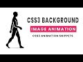 CSS3 background Image Animation Tutorial | CSS moving image animation