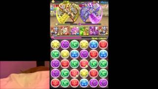 パズドラ 第11回 チャレンジダンジョン！ Lv6 白光炎隼神・ホルス