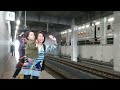 【jr九州】ななつ星 子供に手を降り 電子ホーンも鳴らす優しい運転士さん！ series seven stars in hakata sta.