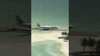 IMPOSSIBLE LANDING at SMALL AIRPORT #shorts