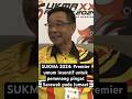 SUKMA 2024: Premier umum insentif untuk pemenang pingat Sarawak pada Jumaat.