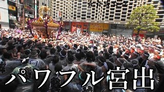 平成28年 烏森神社 例大祭 本社千貫神輿渡御 伝説の伝説渡御です。