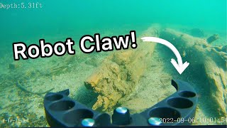 Treasure Hunting With An Underwater Drone!   (We found stuff!)