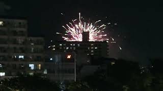 天神祭2023花火天満橋からの花火 大阪旅遊天神祭煙火 Fireworks At The Tenjinn Festival In Osaka, 2023　#osaka