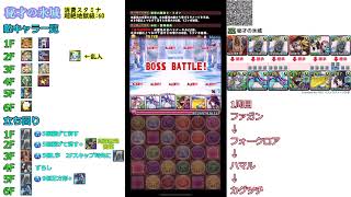 【パズドラ】秘才の氷城周回編制【ゆっくり実況】