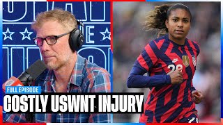 Catarina Macario injured for World Cup & is Leeds relegation GOOD for USMNT players?? | SOTU