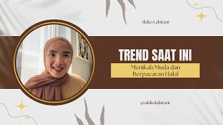 Trend Menikah Muda di Indonesia dari kacamata Pemakan Bangkai