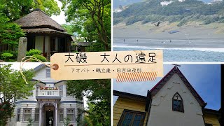 【大人の遠足】大磯　バラ香る旧吉田茂邸内を巡る｜鴫立庵｜旧吉田邸｜アオバト