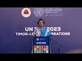 Government of Timor-Leste, UN System, and Partners Jointly Celebrate UN Day 2023