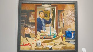 桃李春风——温州大学办学九十周年美术作品展，对近代以来温州的书画创作与教育做一个初步的回溯，同时梳理学校的美育脉络，展示几代温大人的书画创作，宏扬与传播温州大学的人文风采，展期至6月30日。