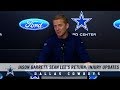 Jason Garrett Press Conference: Sean Lee’s Return; Injury Updates | Dallas Cowboys 2018