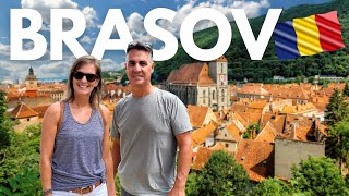 BRASOV, ROMANIA - Inside TRANSYLVANIA 🇷🇴 Exploring the BEAUTIFUL Town of BRASOV! 2022