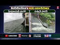 himayat sagar u0026 osmansagar gates over huge flood water inflow hyderabad t news