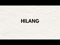 Hilang - Wg Musik Studio