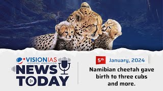 News Today | Daily Current Affairs | 5th January 2024