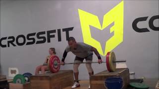 CrossFit Code 3 - Marc Slow Motion Snatch Off Blocks