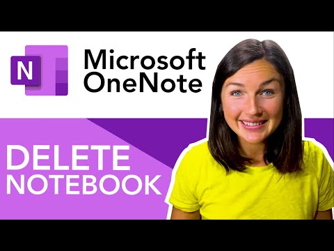 Microsoft OneNote: как удалить записную книжку в Microsoft OneNote