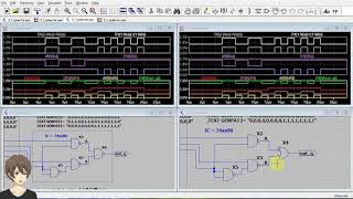 【伝スパ】LTSpiceロジック セレクタ、カウンタ、シフトレジスタ その1