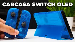 Cambiar Carcasa Completa Nintendo Switch OLED