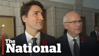Behind-the-scenes of Justin Trudeau's first day as Prime Minister
