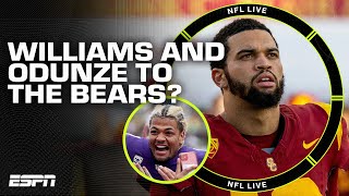 Caleb Williams & Rome Odunze to the Bears?! How Chicago could draft in the first