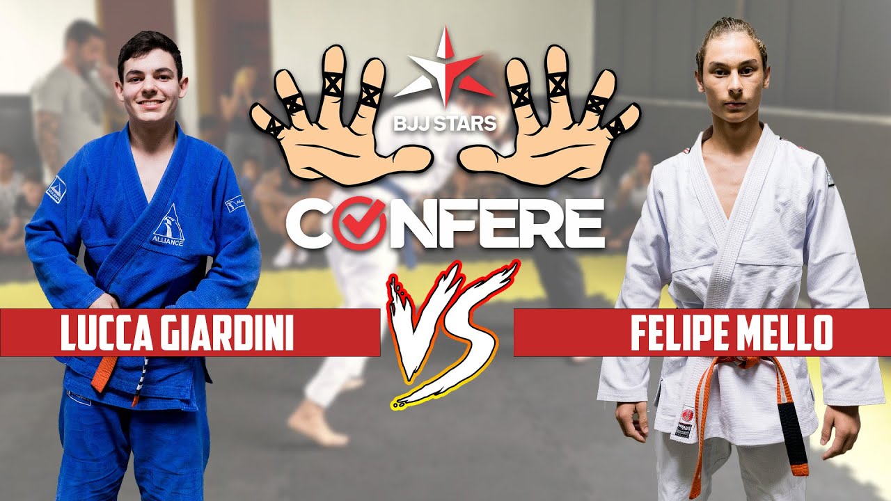 BJJ STARS CONFERE #59 - LUCCA GIARDINI X FELIPE MELLO - YouTube