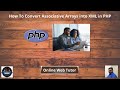 How To Convert Associative Arrays into XML in PHP |How To Convert Multidimensional Array to XML File