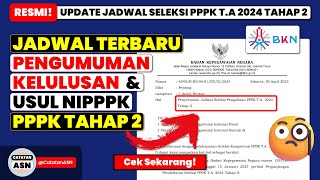 Announcement Schedule for Graduation and Determination of NI PPPK Phase 2 – Latest Update on PPPK...