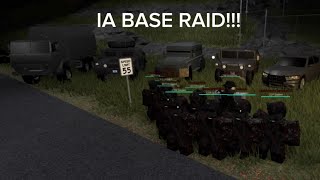 Raiding the ai base in roblox berkeley county!! (VOD from twitch)