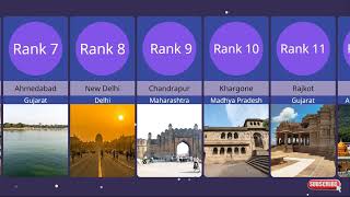 Cleanest City of India Ranking | Top 20 Clean City of India