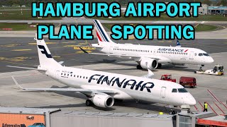 [4K] 35+ Minutes Plane Spotting at Hamburg Airport | 747 737MAX A320NEO \u0026 More