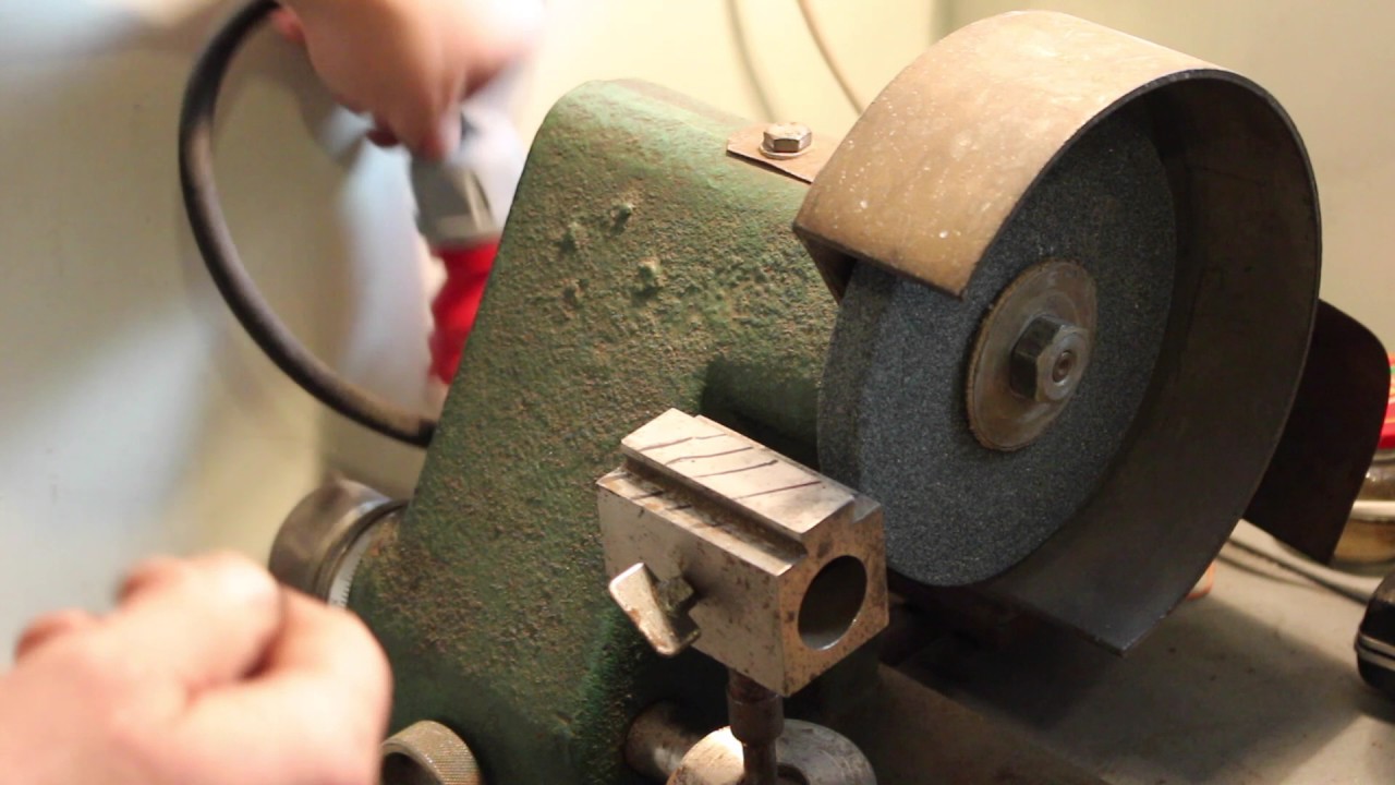 How To Drill Bit Sharpening Youtube