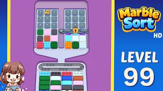Marble Sort Level 99 Solution Walkthrough