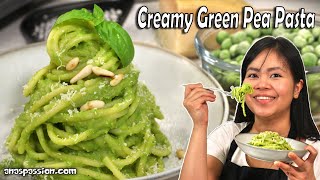 How to Make CREAMY PEA Sauce for your PASTA | Pasta con Crema di Piselli