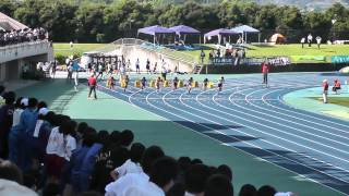 2012.7.7　全日本中学校通信陸上競技　兵庫県大会　3年男子100m決勝