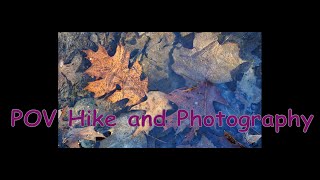 POV Hiking Hillside Lake Lookout