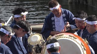 あらく囃子連による佐原囃子の演奏/午後の部往復