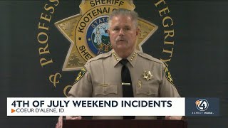 Kootenai Co. Sheriff: 50% 4th of July weekend water arrests, citations from out-of-state visitors