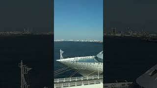 2023.10.11 セブンシーズエクスプローラーが神戸港に入港。2023.10.11 Seven Seas Explorer enters Kobe